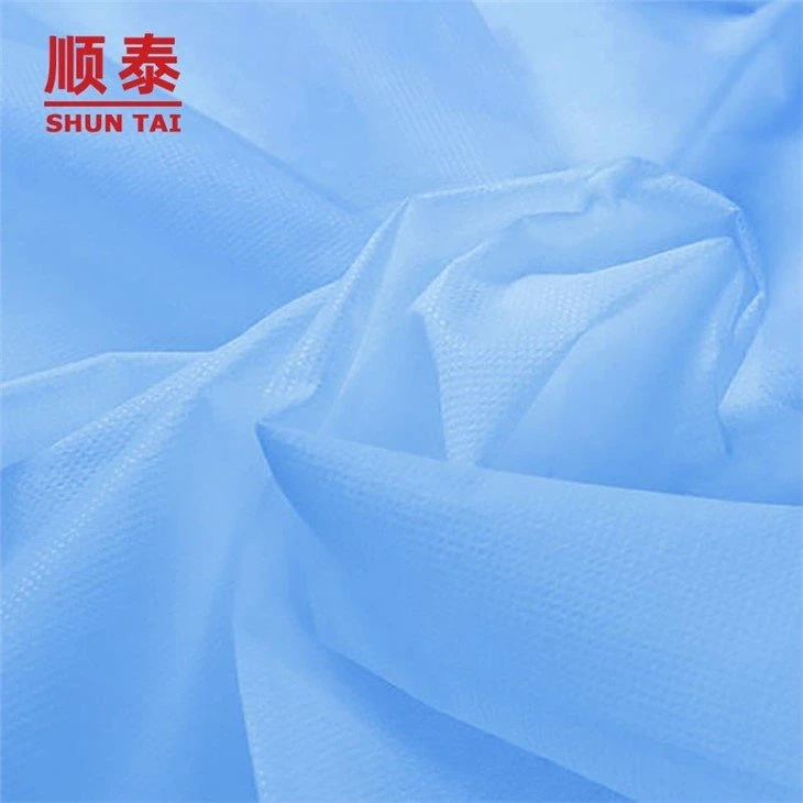 Non-woven fabric for surgical gown